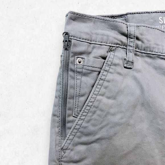 Signature Levi Strauss Jeans Men's Size 28x30 Gray S67 Athletic Cut Pants - Picture 6 of 12